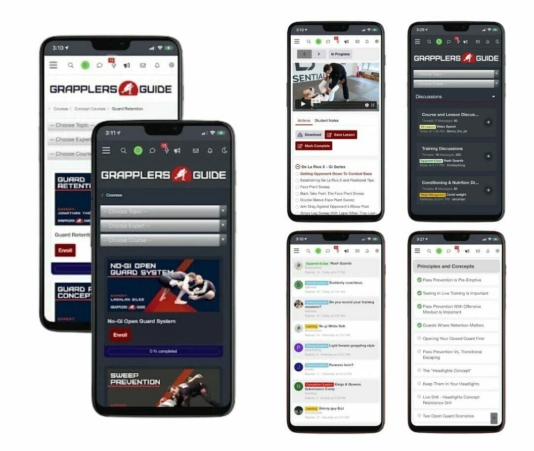 Grapplers Guide Mobile App